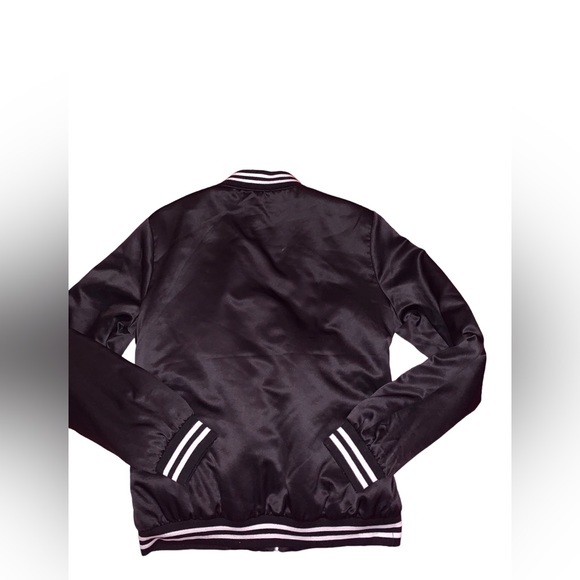 Satin Bomber Jacket NWOT - Picture 8 of 8